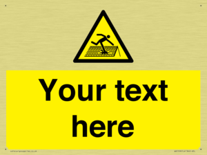 Custom Figure on Roof Sign